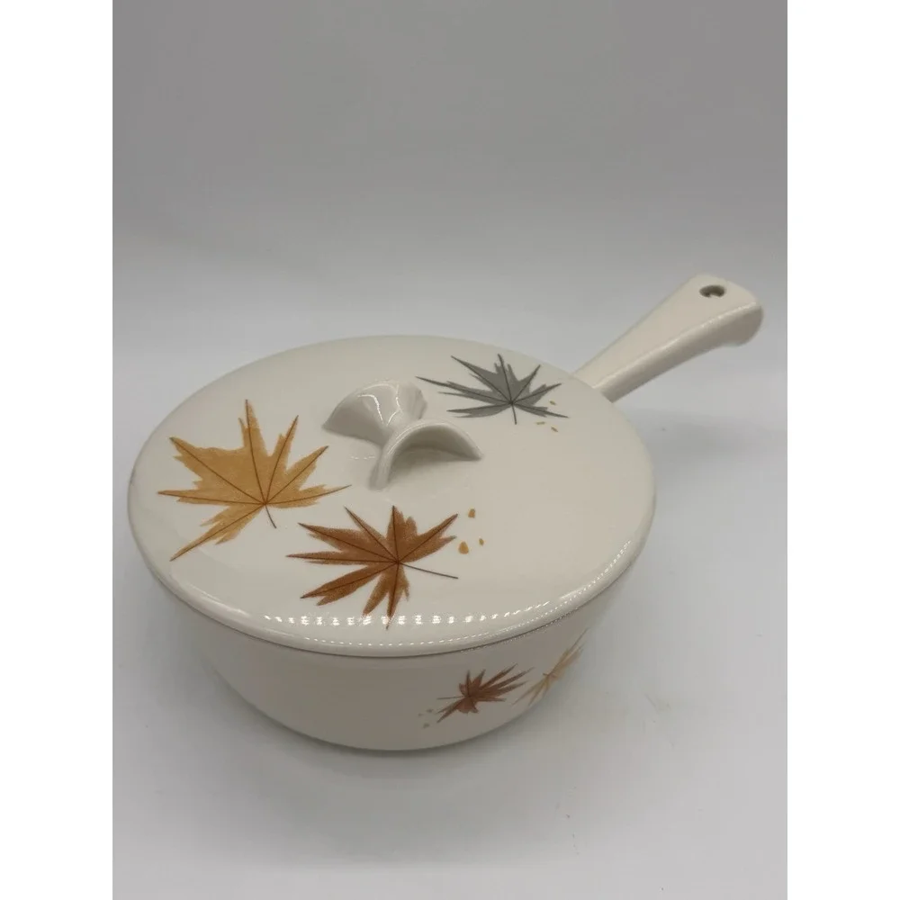 Vintage‎ Ben Seibel Informal Iroquois Harvest Time Saucepan w/Lid